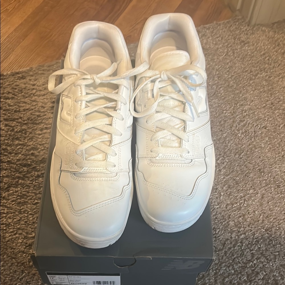New Balance 550/ White Sneakers/ leather